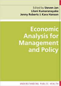 Economic Analysis for Management and Policy